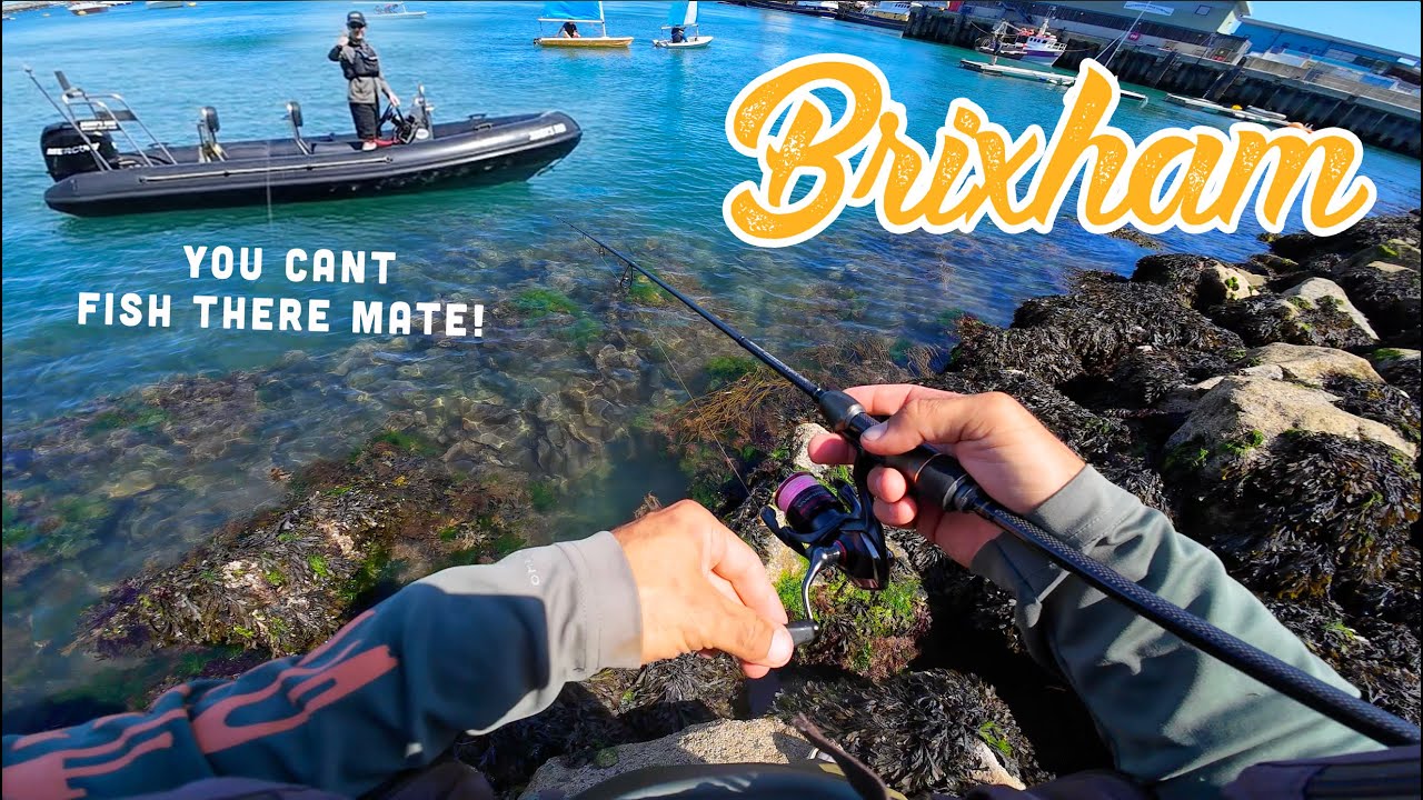 Light Rock Fishing in Brixham Harbour