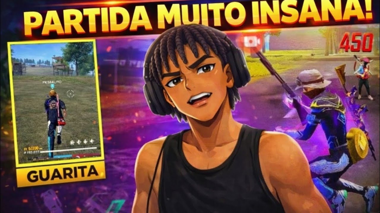 SÓ POSSO LOTEAR GUARITA NESSE DESAFIO FREE FIRE MOBILE 