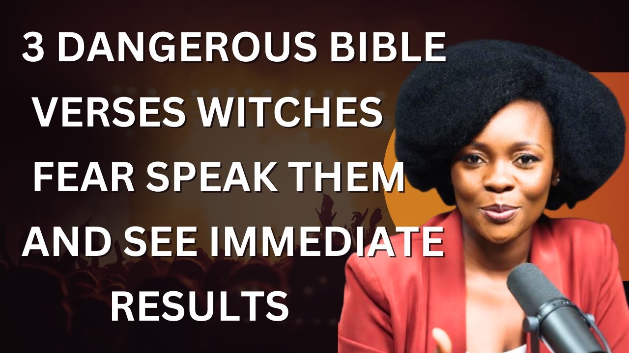 Ex Witch Confession  The 3 Bible Verses That Burned Me When I Attacked Christians