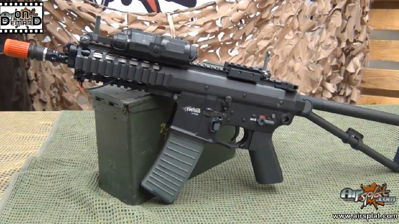 AirSplat OD - VFC Elite Force K-PDW Airsoft Gun Rifle Ep 105