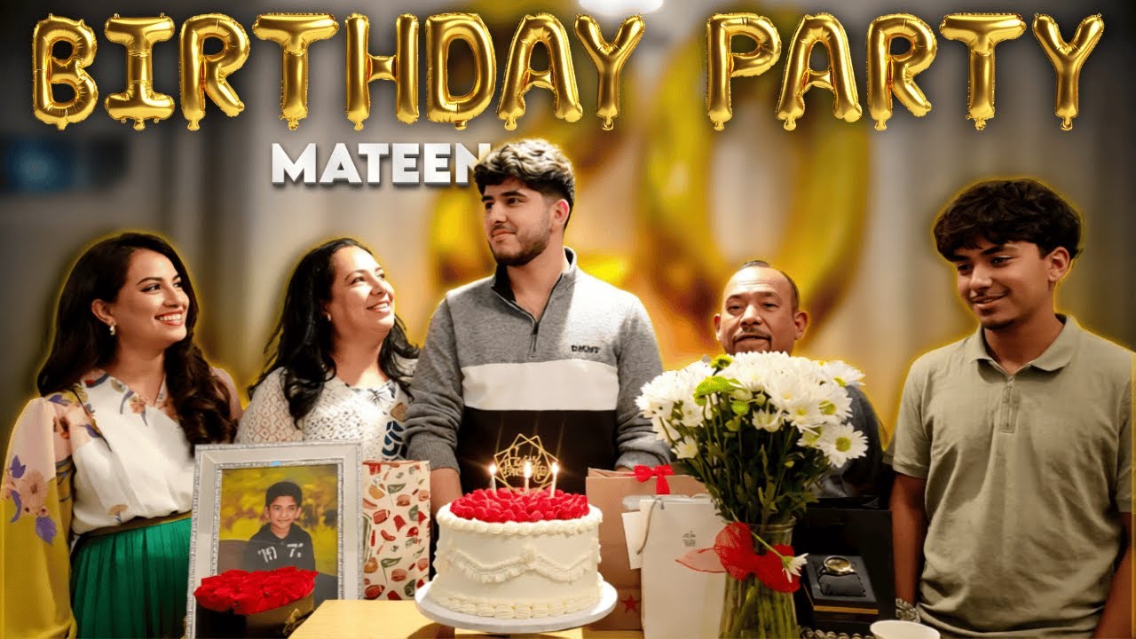 Mateen's Birthday Party | جشن تولد متین | Vlog 203 MalekaMati