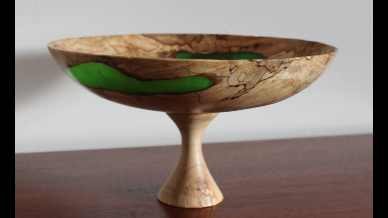 Woodturning - The Punky Worm Bowl