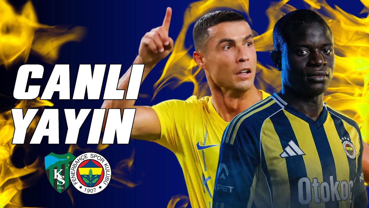 🔴 RONALDO'DAN FENERBAHÇE'YE ENGEL!  // Kocaelispor - Fenerbahçe // Canlı Tepki