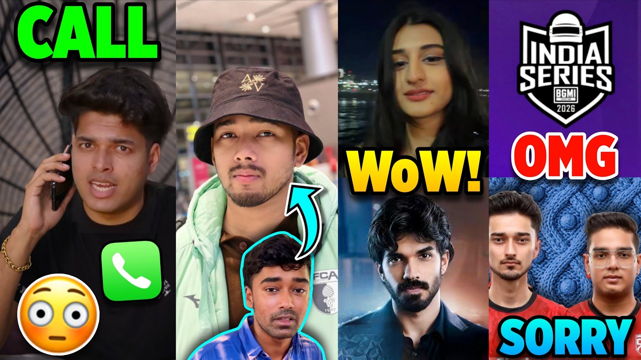 Phone Call REVEALED All?..🥶☎️ Disqualified from BGIS😳 Godlike Jonathan,Neyoo reply Scout,Payal,BGMI