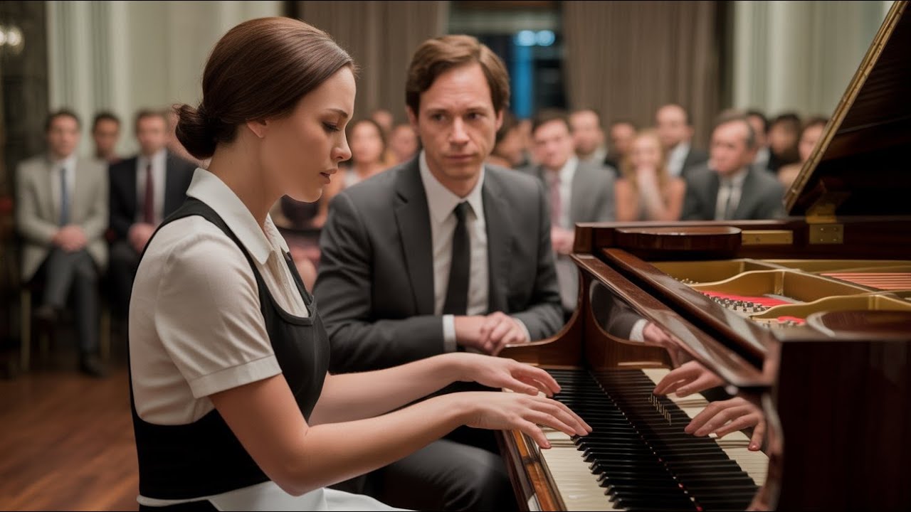 A Millionaire Challenges a Waitress to Play the Piano—Instant Regret