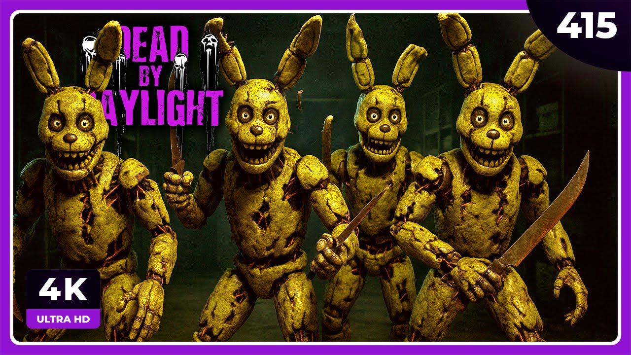 CUADRUPLE SPRINGTRAP | DEAD BY DAYLIGHT Gameplay Español
