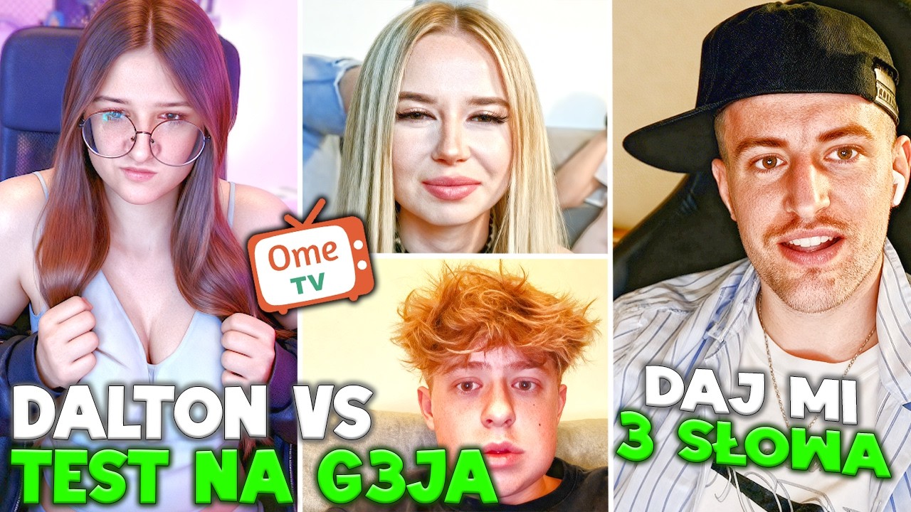 DAGS VS OMEGLE | EDZIO RAP, DALTON, GRACJAN, STUU...