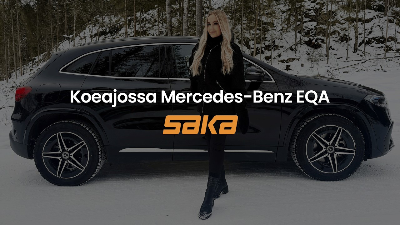 Mercedes-Benz EQA – Anniina Pohjonen koeajaa – Saka