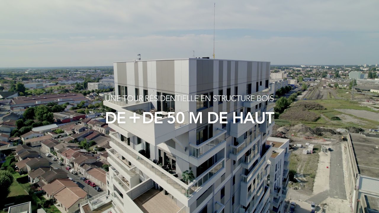 📽️ Hypérion, la tour en structure bois la plus haute du monde avec balcons | Eiffage Immobilier