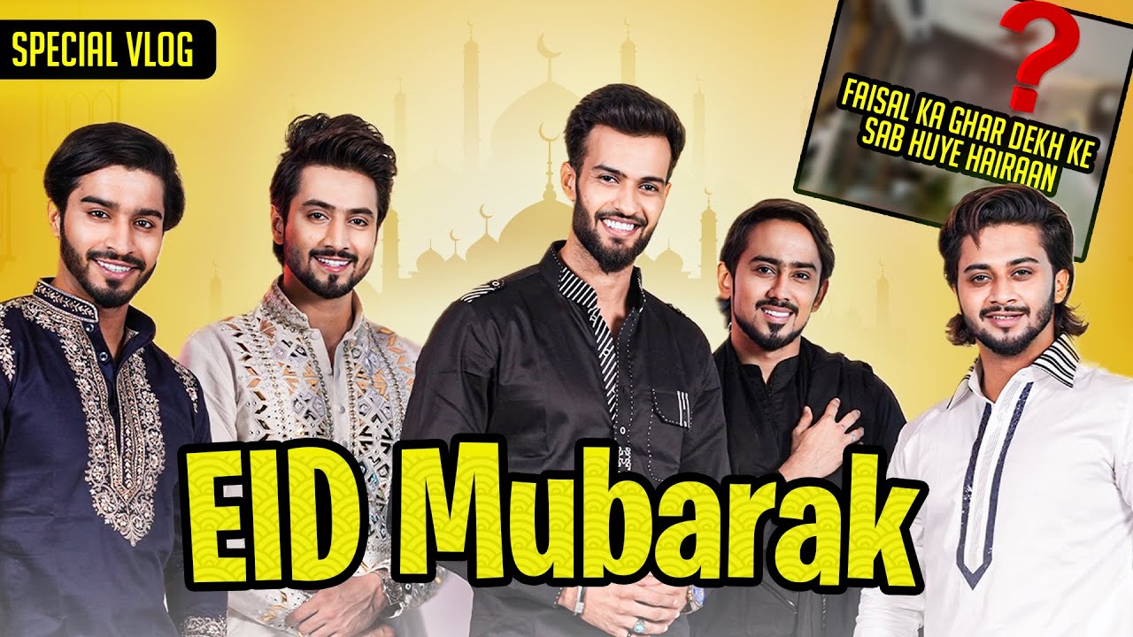 Finally Team 07 saath mein kiya EID celebrate | Mr faisu New home reveal 🏡😱| Team 07 Shadan Farooqui