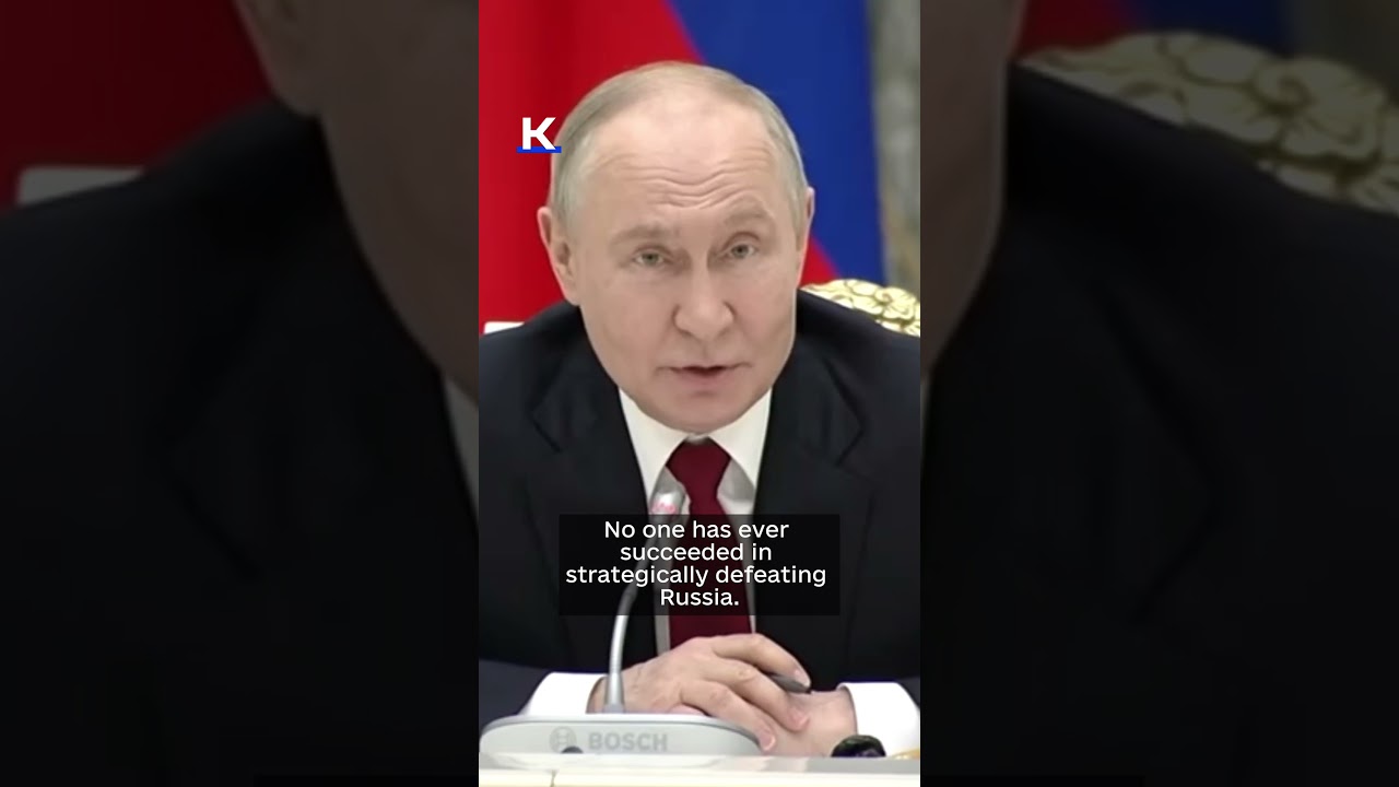 Putin claims Russia is 'standing alone' against NATO