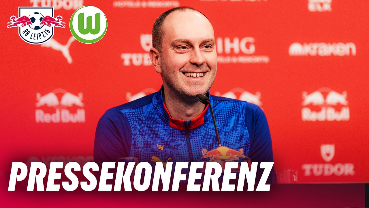 LIVE 🔴 Pressekonferenz vor RB Leipzig - VfL Wolfsburg | Bundesliga