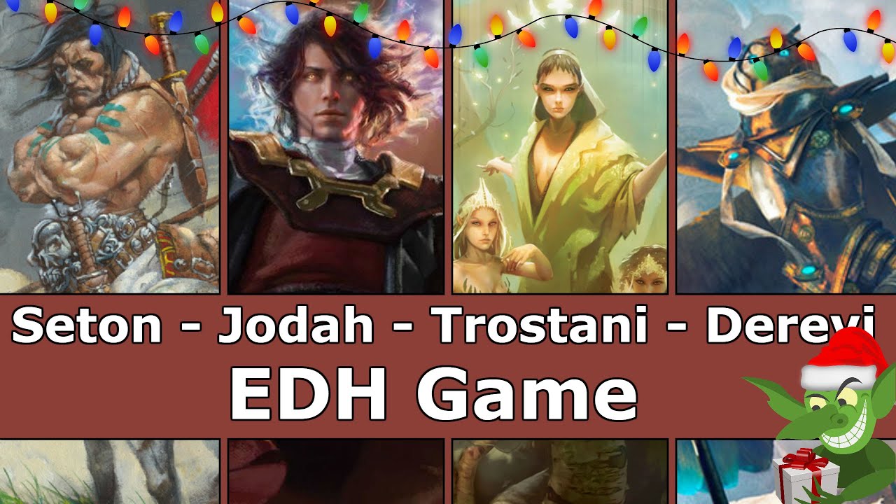 Merry Melee #5: Seton vs Jodah vs Trostani vs Derevi EDH / CMDR game play