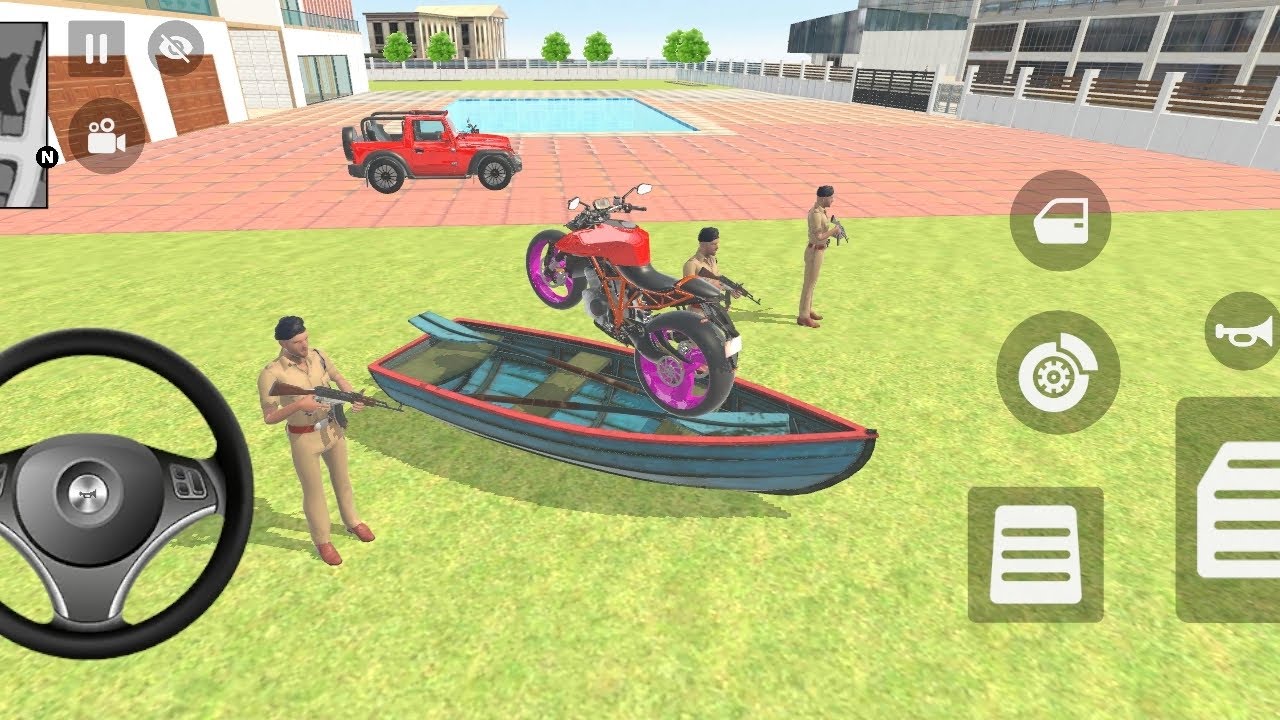 Franklin💥 Ne water ⛵ ke andar bike 🏍️ Ghar           🏡 per  Thar nitro power 🚀 Granny ⛄