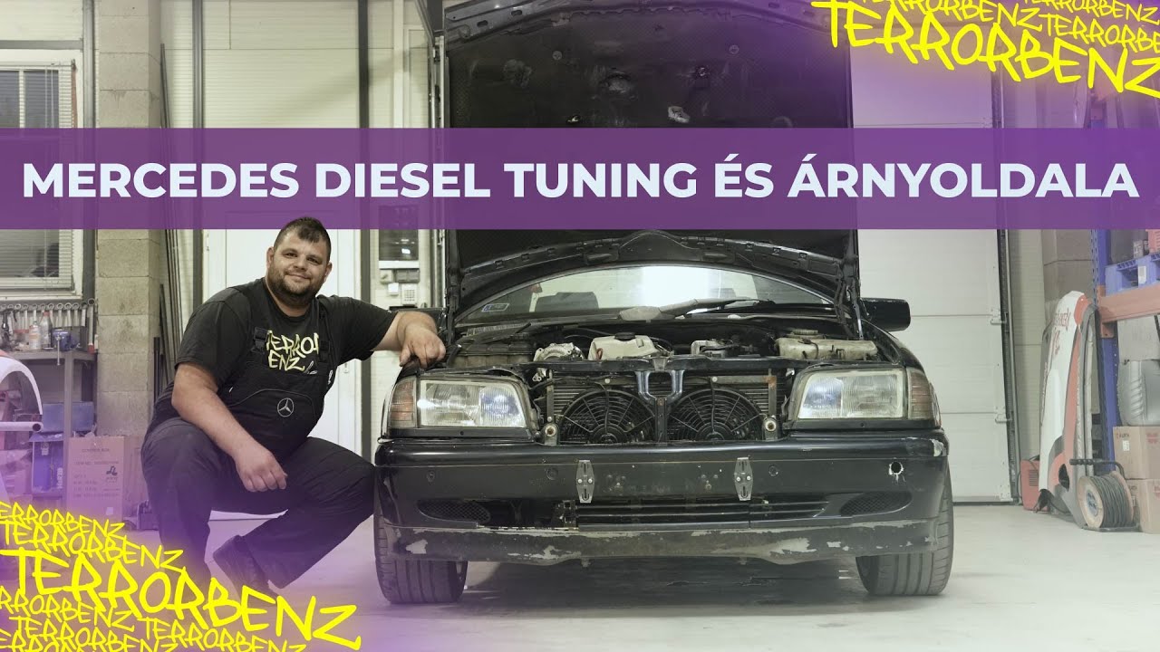 Mercedes diesel tuning és árnyoldala