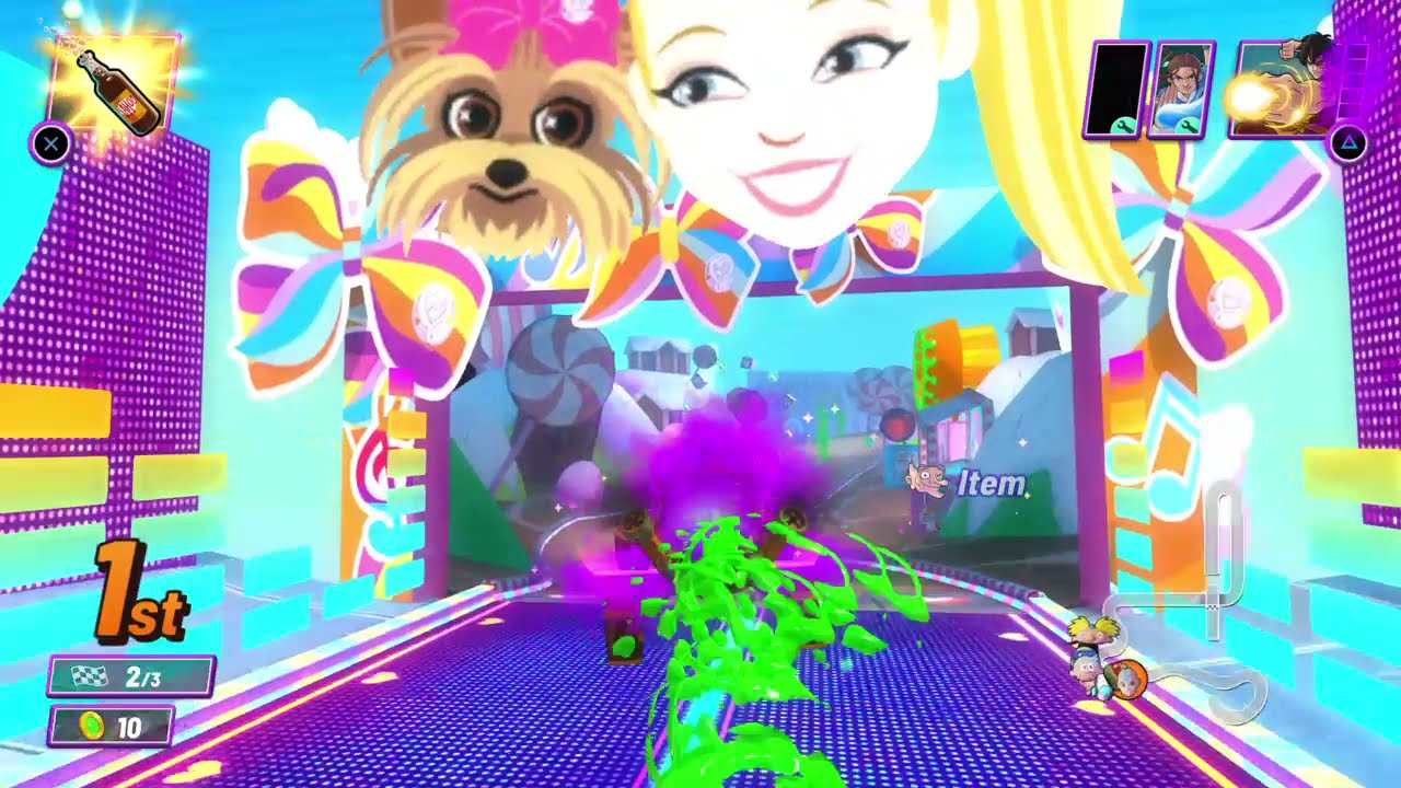 Super Slime Cup (Fast Speed) 3 Stars Rank -  Nickelodeon Kart Racers 2 Grand Prix