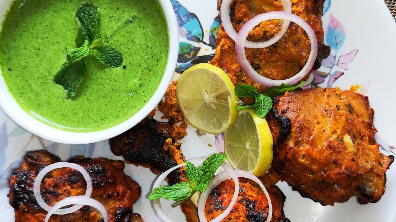 Tandoori Chicken recipe at home #tandoori #tandoorichicken 