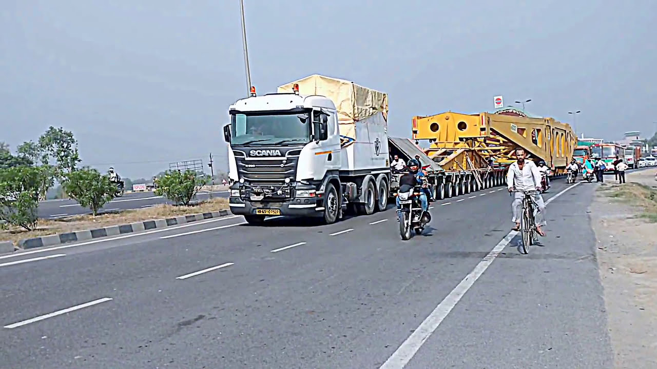 800 MW Supercritical Turbo Generator Transportation (HD)