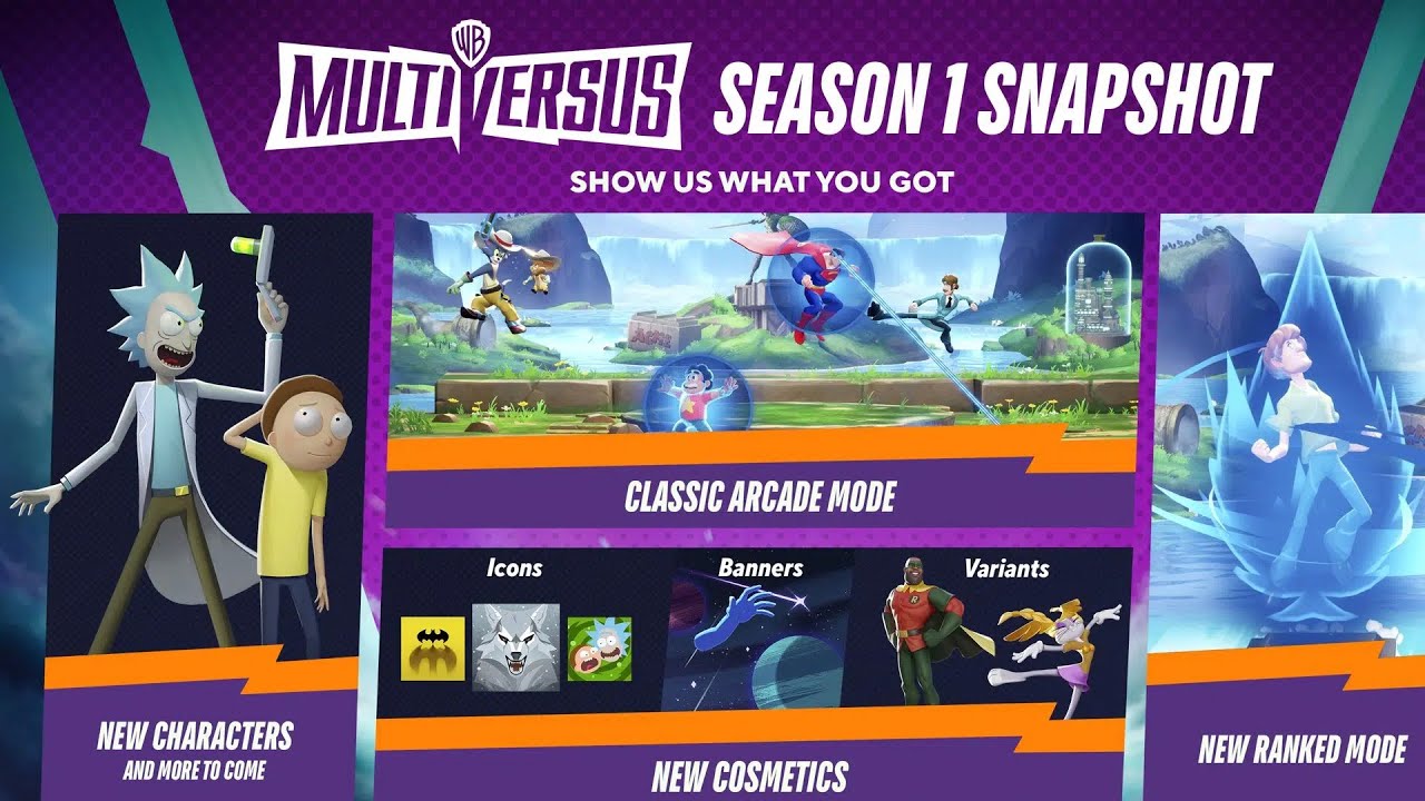 Multiversus Morty Season 1, New Lebron Skin, Arcade Mode, Ranked Mode Details, And More!