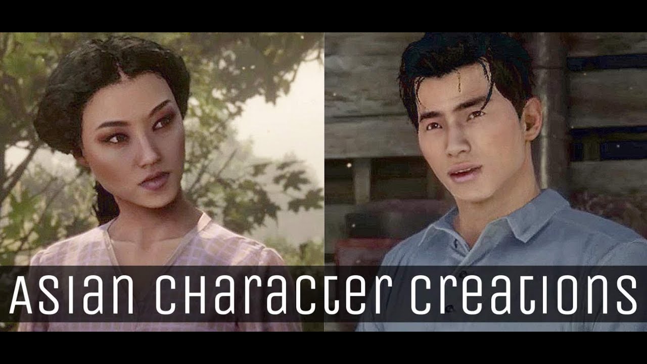 Red Dead Online | Cute AF Asian Female & Male Character Creation