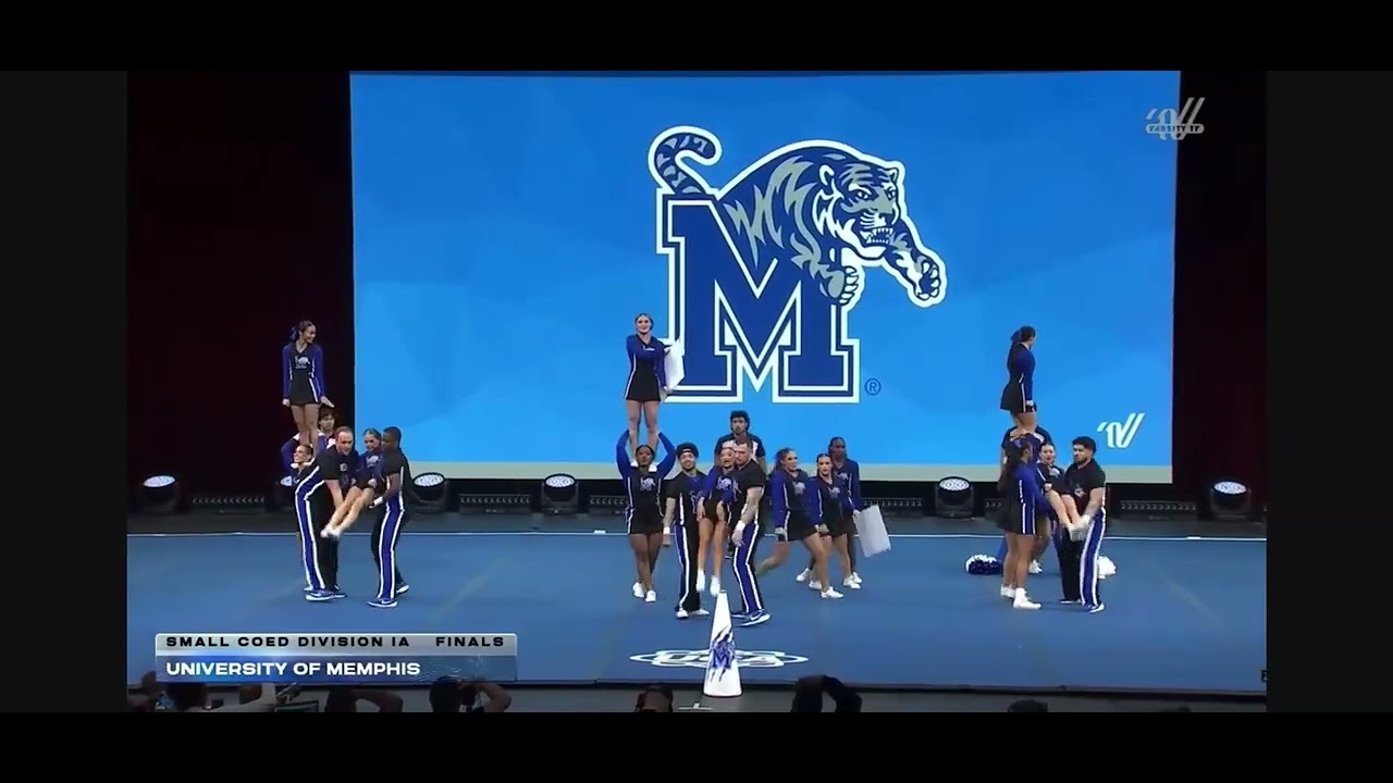 University of Memphis UCA D1A Small Coed National Champions