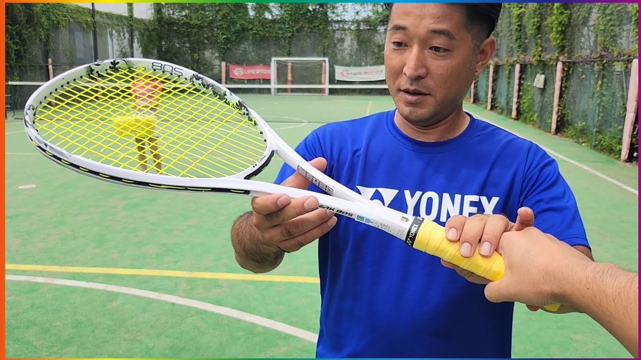 元YONEX社員の松口さんに最新ラケットを試打してもらい忖度無しで感想を聞いてみました‼️【ソフトテニス】