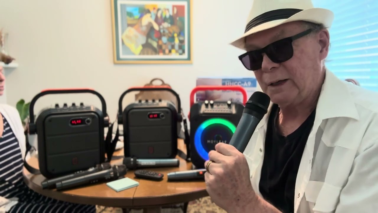 Karaoke machine review JYX verses Moyleaf ￼/ Sierra Hills Senior Karaoke ￼￼ non-sponsored