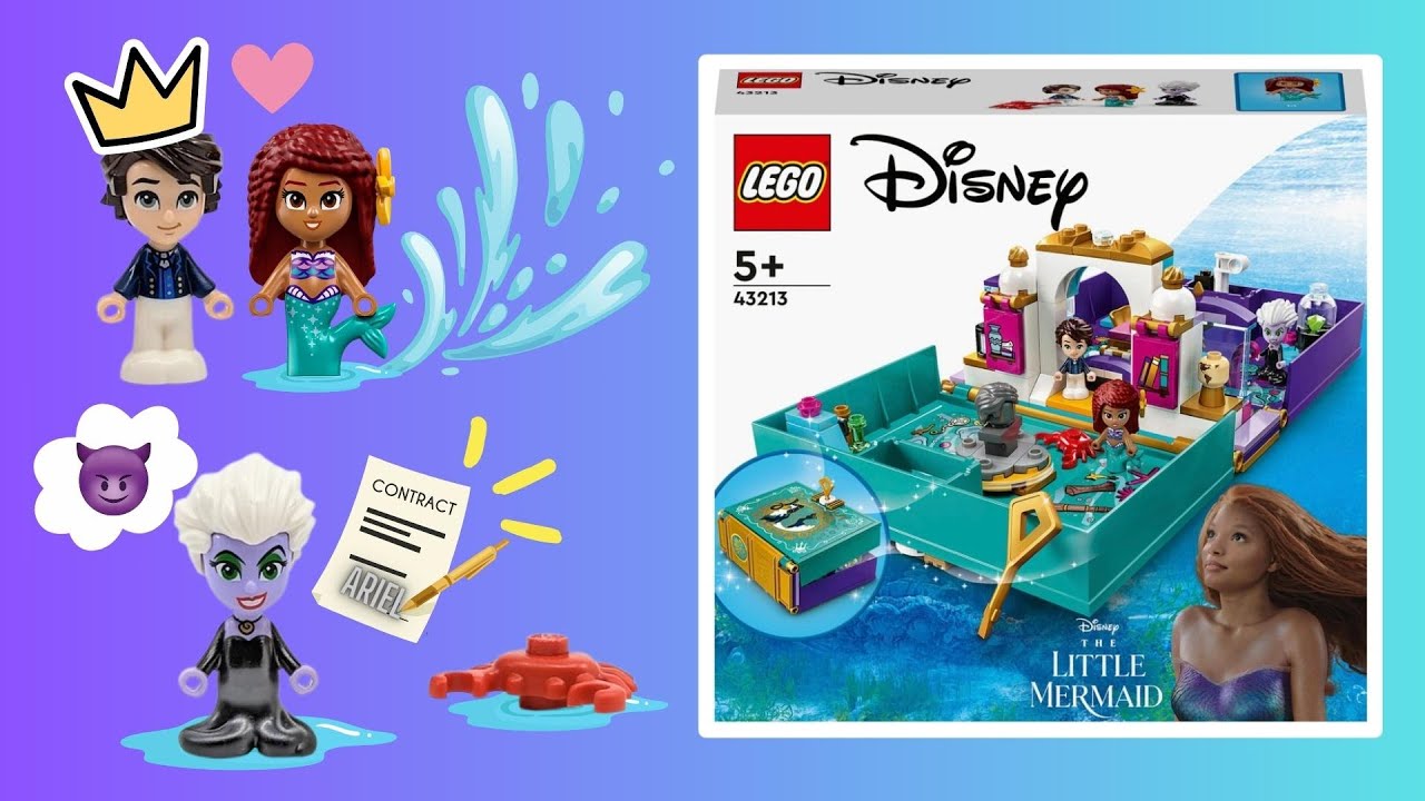 Abriendo y Armando el LEGO de LA SIRENITA ARIEL !!!