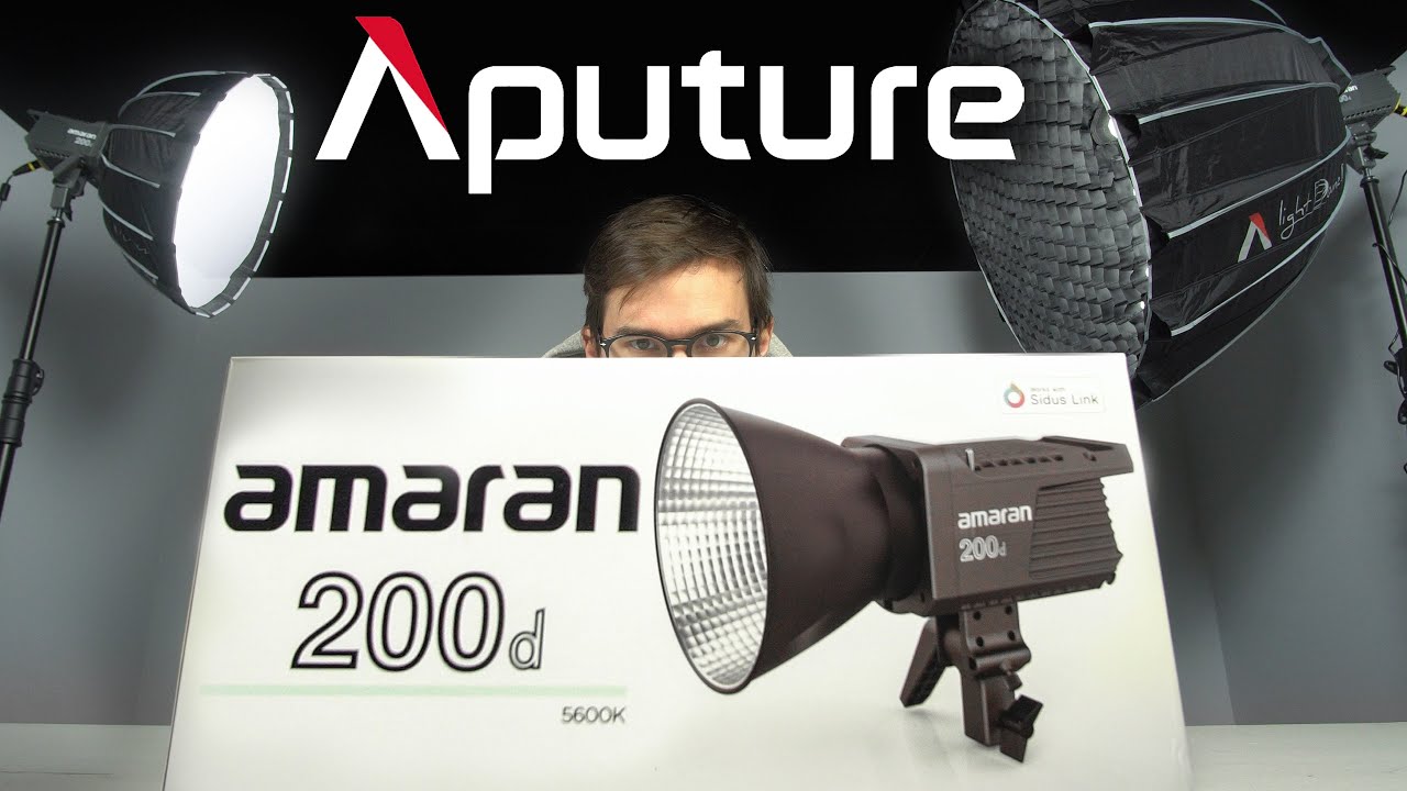 Aputure 200d + Light Dome II Unboxing & Setup