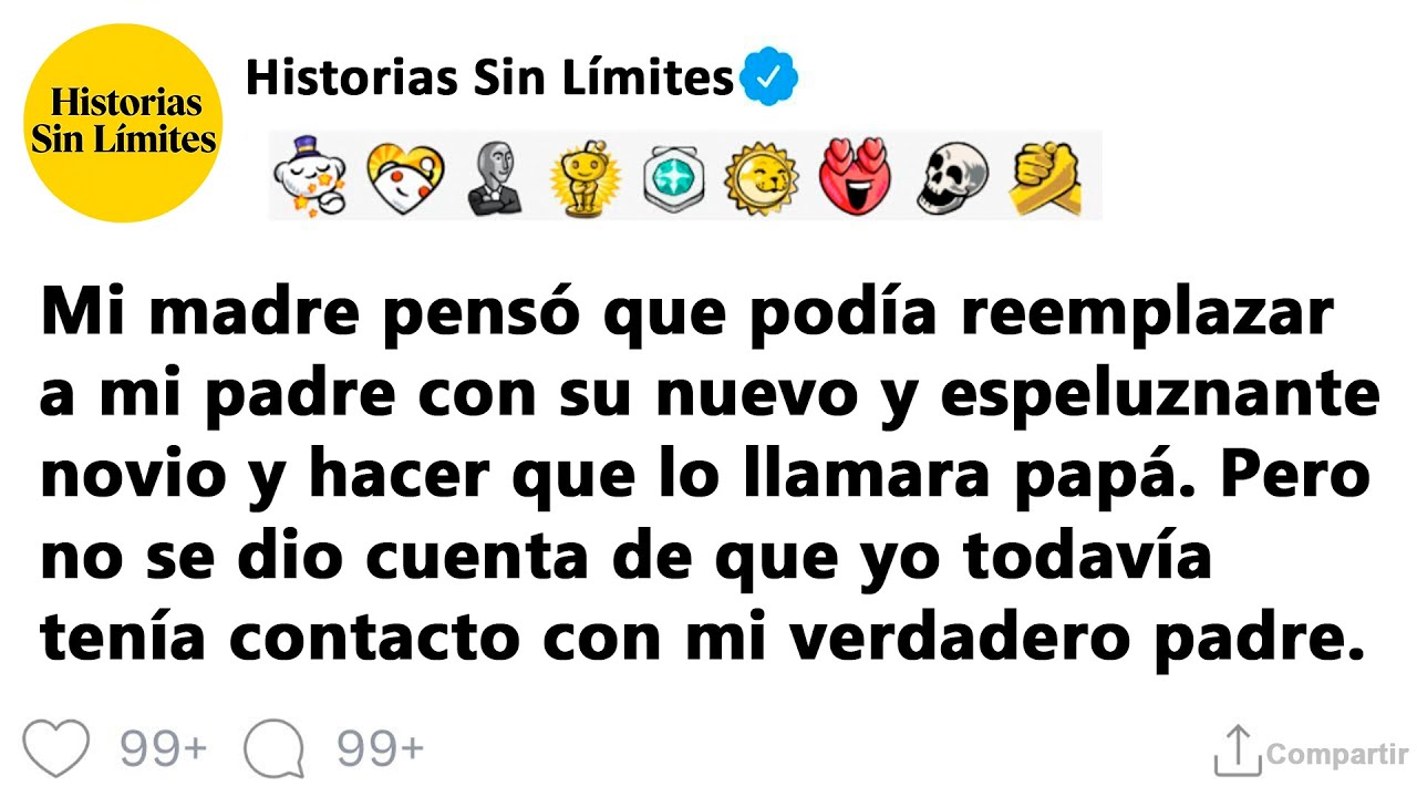 HISTORIA COMPLETA Mi mamá pensó que reemplazó a mi papá con su novio raro, pero no sabía que yo toda