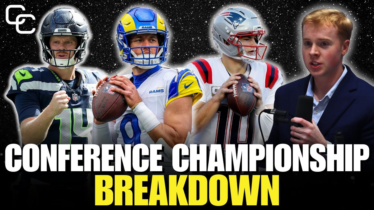 The Broncos can UPSET the Patriots + Rams BACK to the Super Bowl | Conference Championship Preview