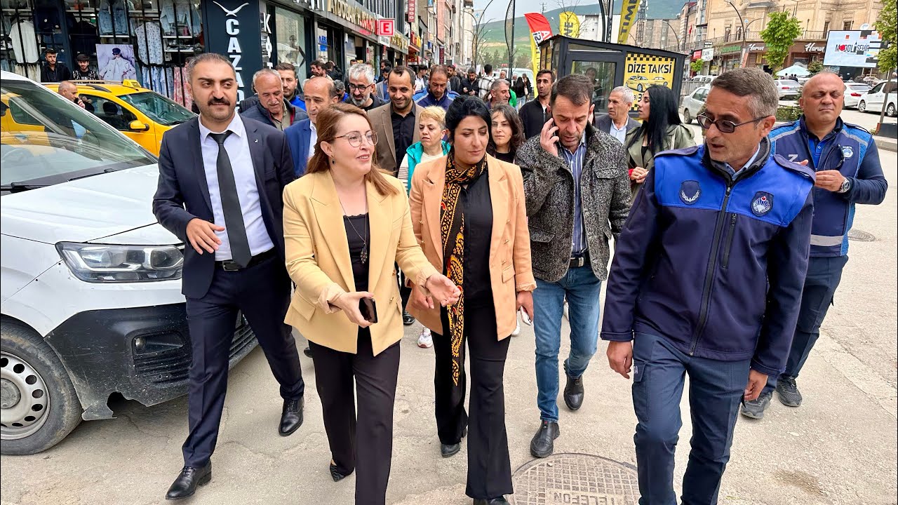Yüksekova Belediyesi’nden esnaf ve seyyar satıcılara hem ziyaret hem de uyarı