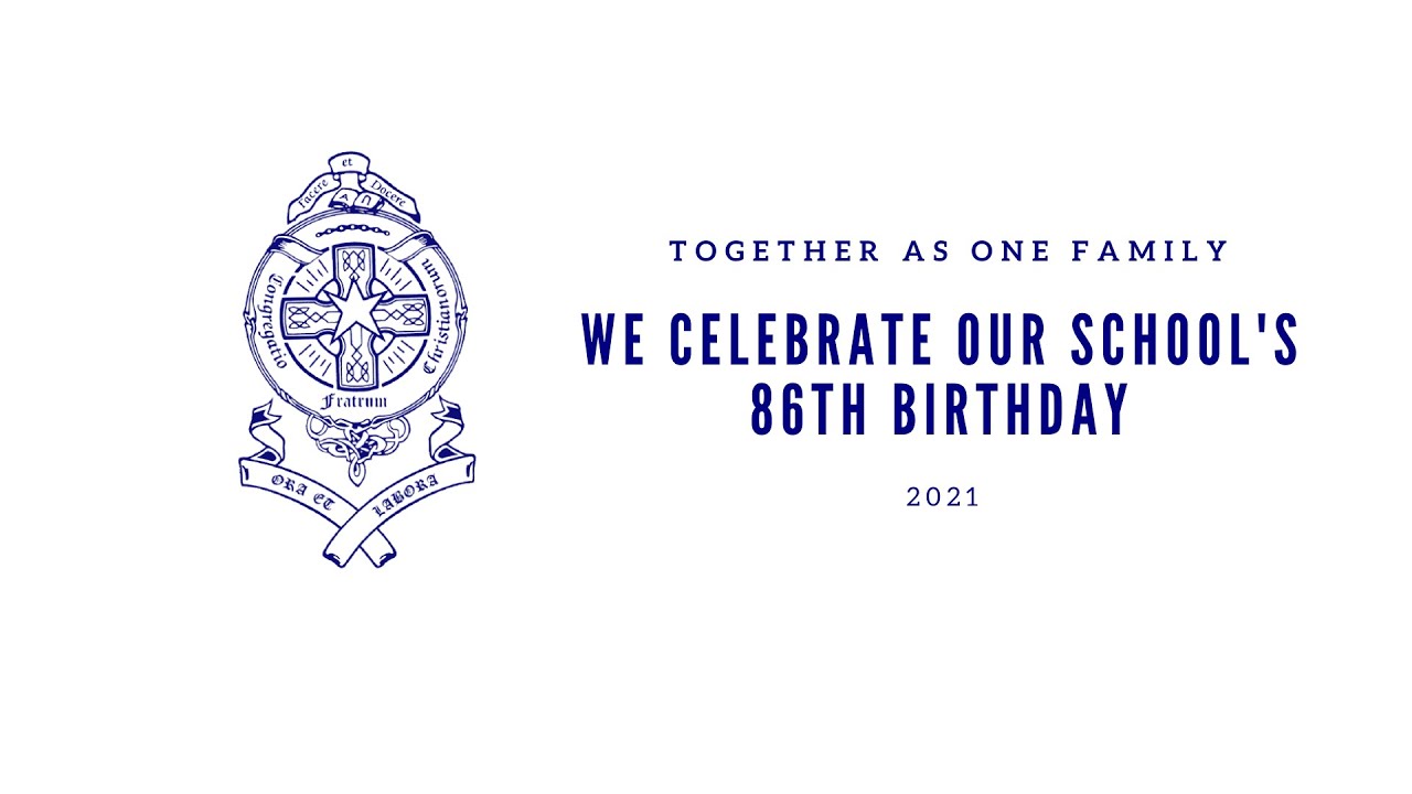 Celebrating our school's 86th birthday