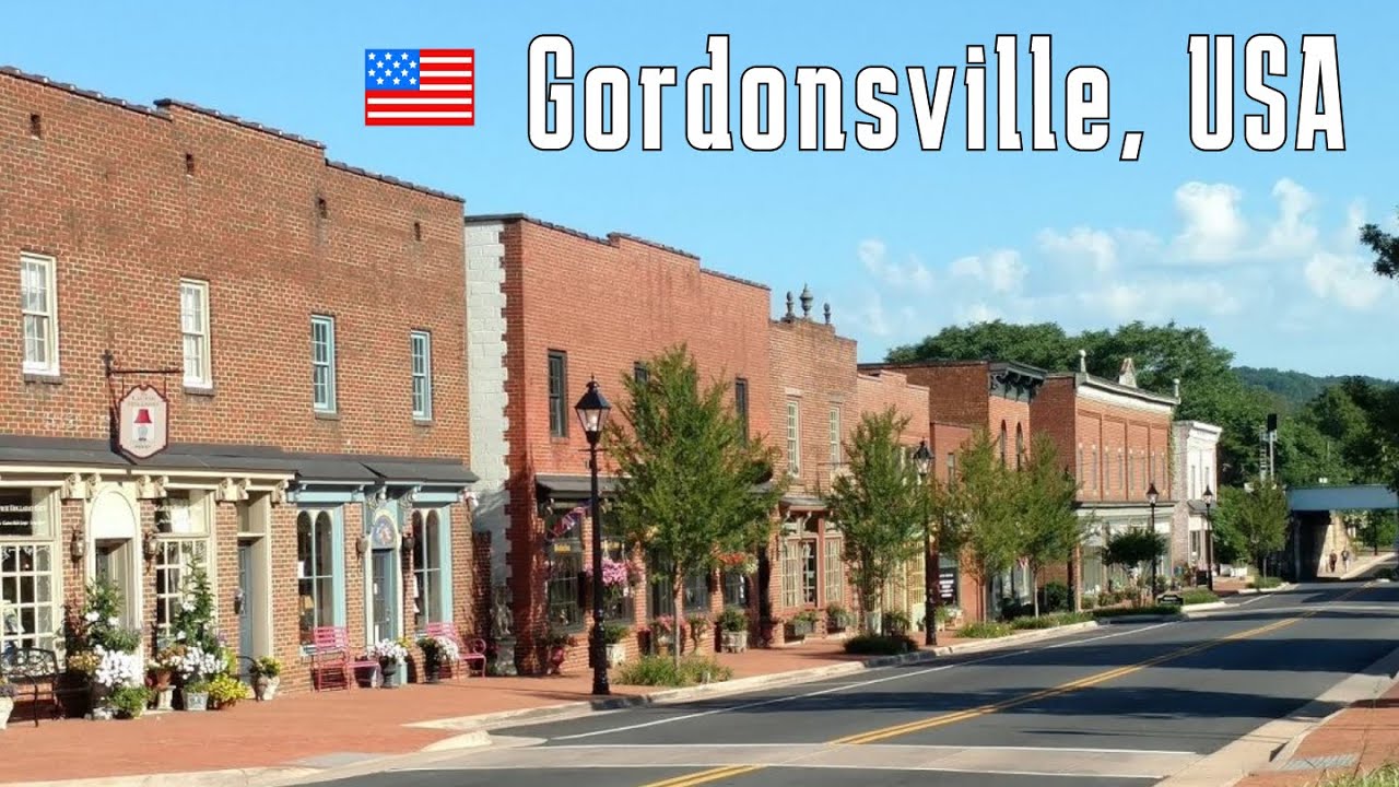 The HIDDEN SIDE of Gordonsville, Virginia, USA
