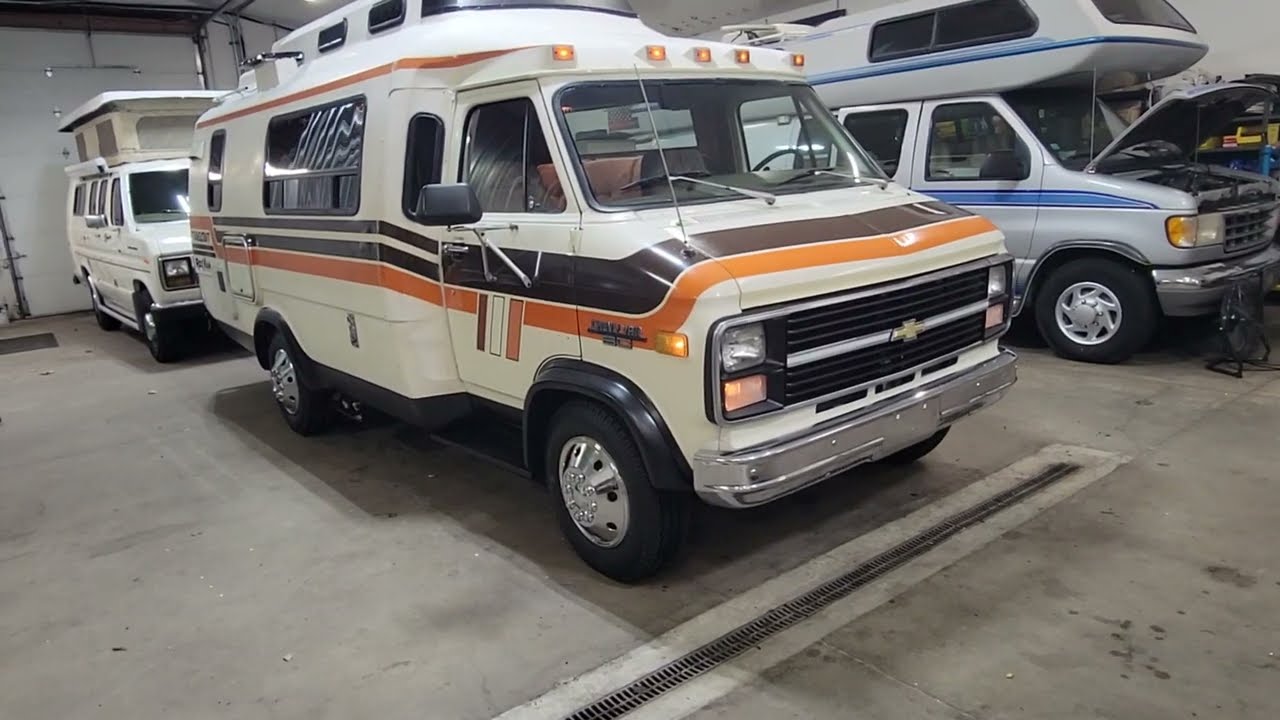 SOLD! RoxVan, 1983 Chevy G30 Diesel Travelcraft Class B+