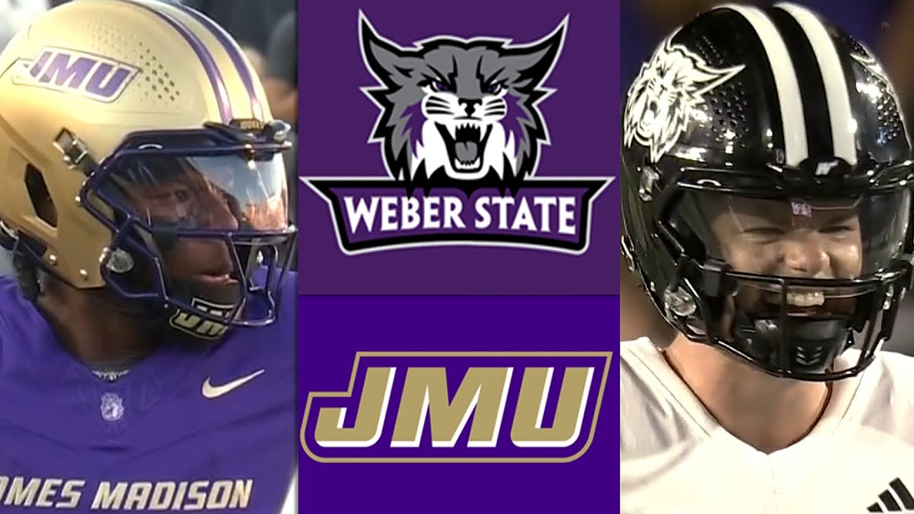 Weber State vs James Madison College Football Highlights Game 2025