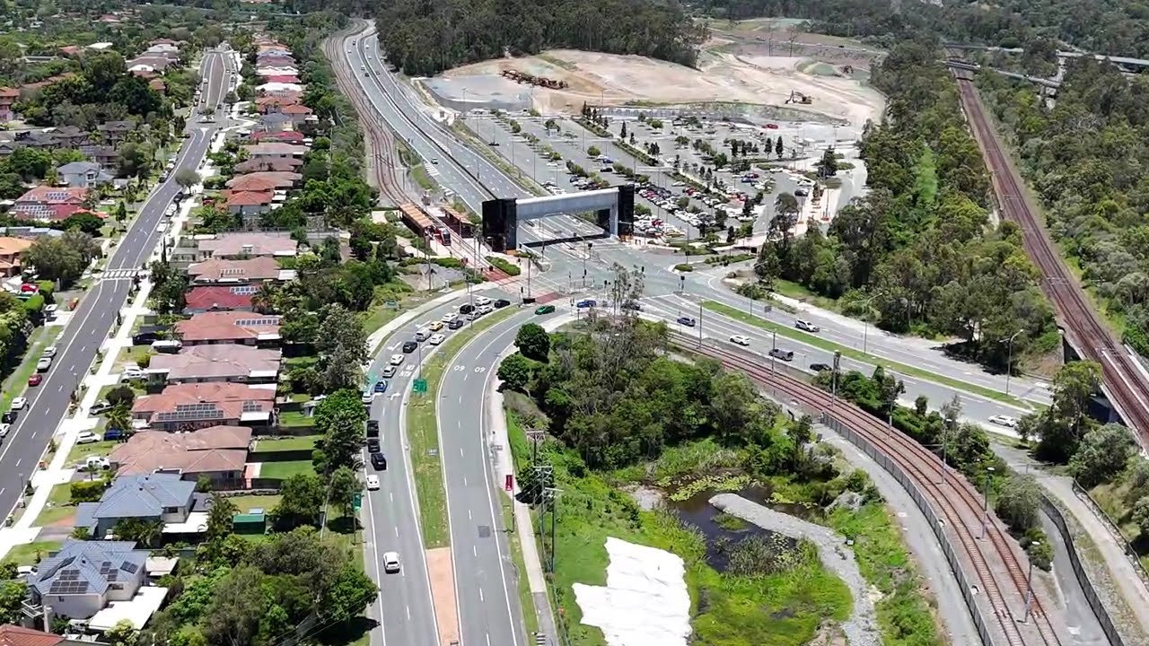 Coomera Connector Northern section, Helensvale,QLD January 2025