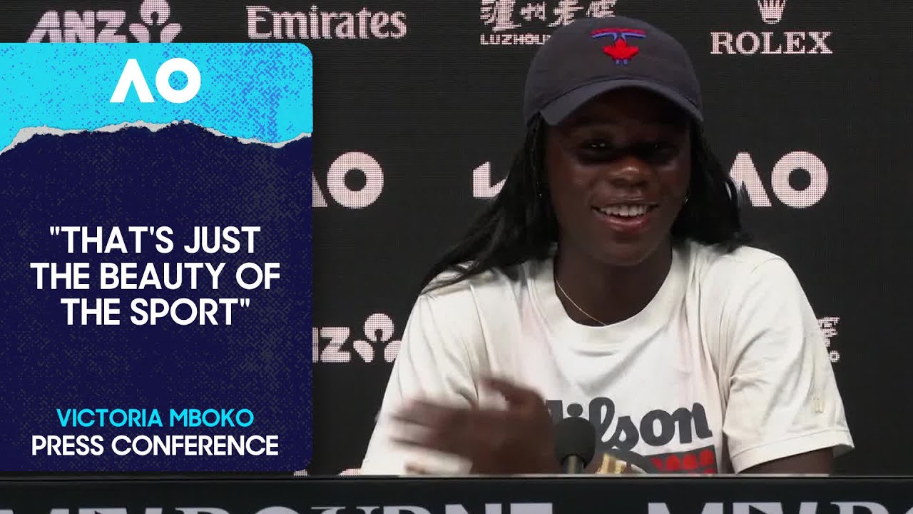 Victoria Mboko Press Conference | Australian Open 2026 Frist Round