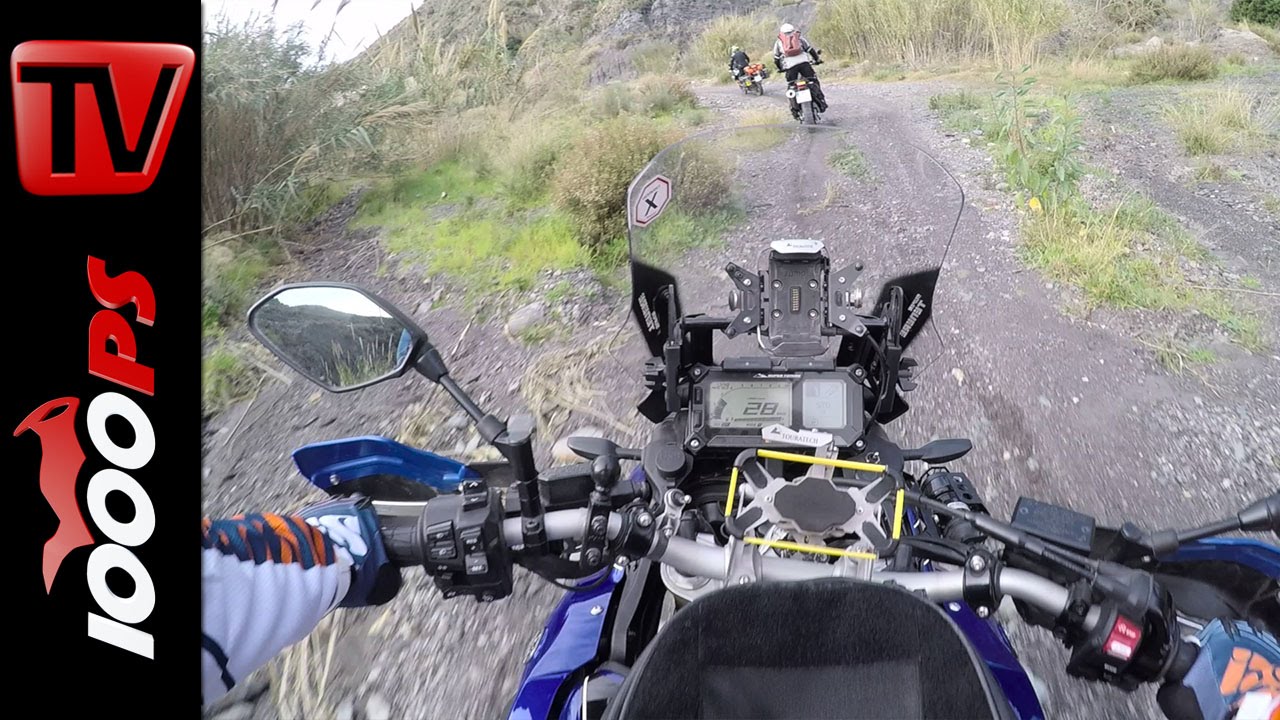 Yamaha Super Tenere Enduro Tour Almeria 2016 | Onboard, Sound