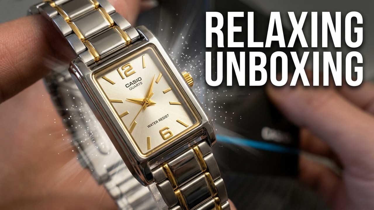 Elegant Casio Ladies Watch ASMR  LTP-1235SG-7ADF