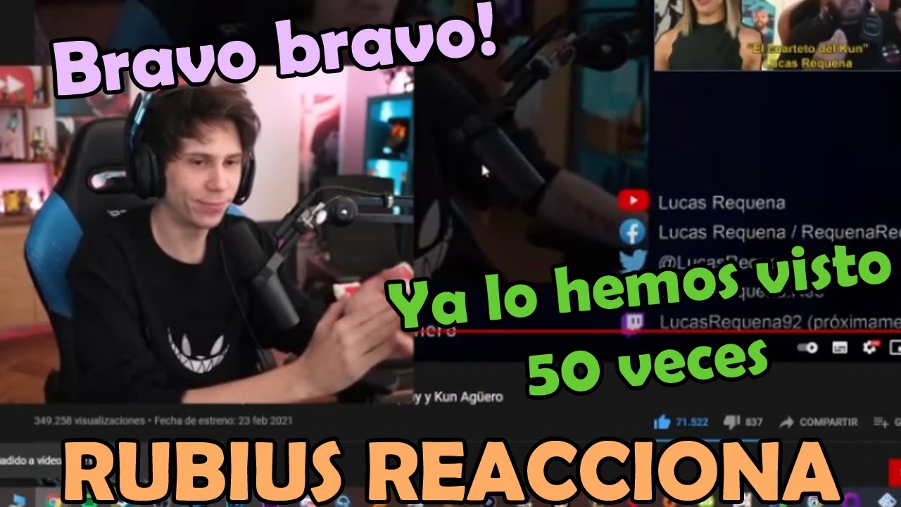 RUBIUS REACCIONA A LA CANCIÓN QUE LE HICE!! (El cuarteto del Rubius)