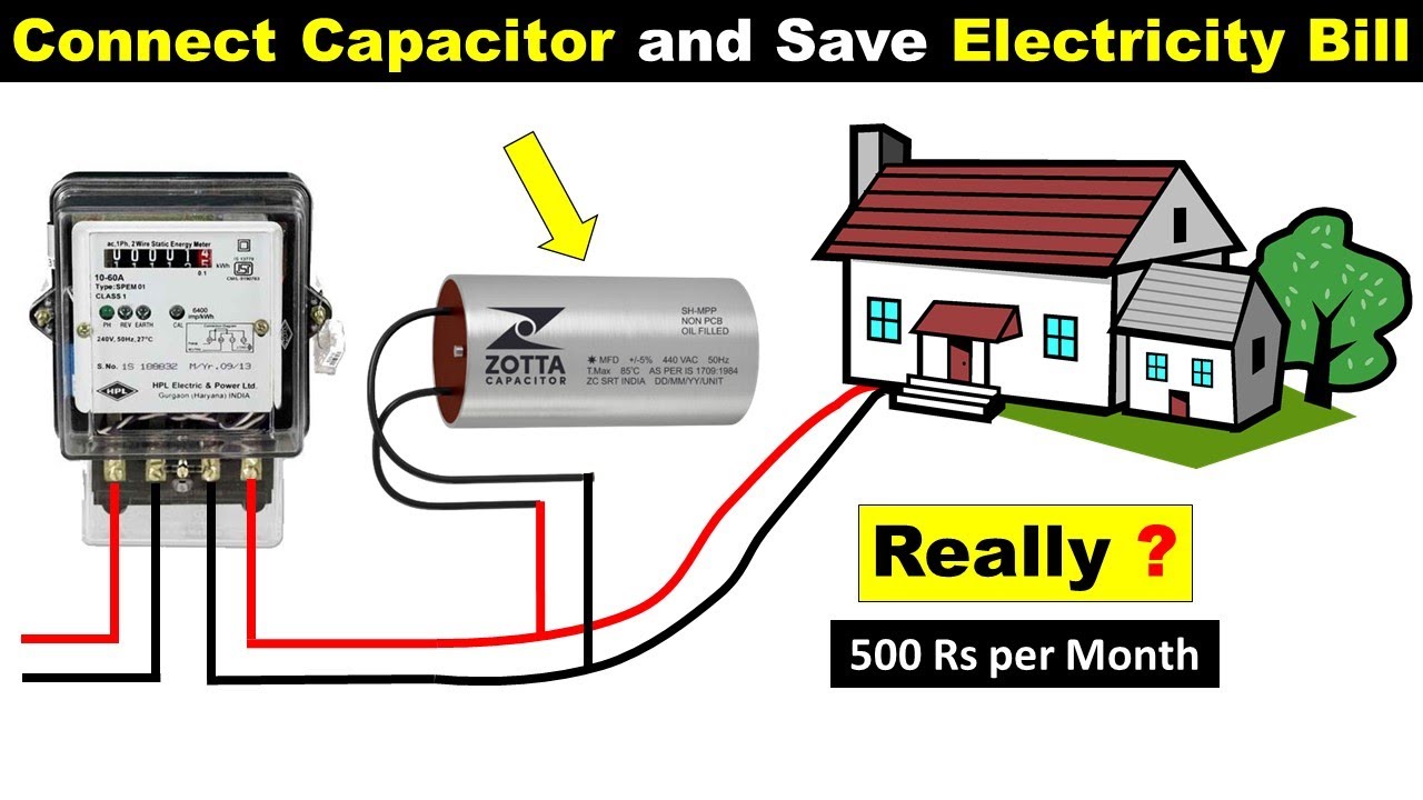 Can Capacitor reduce our electricity bill ? Power saver device Real or fake @TheElectricalGuy