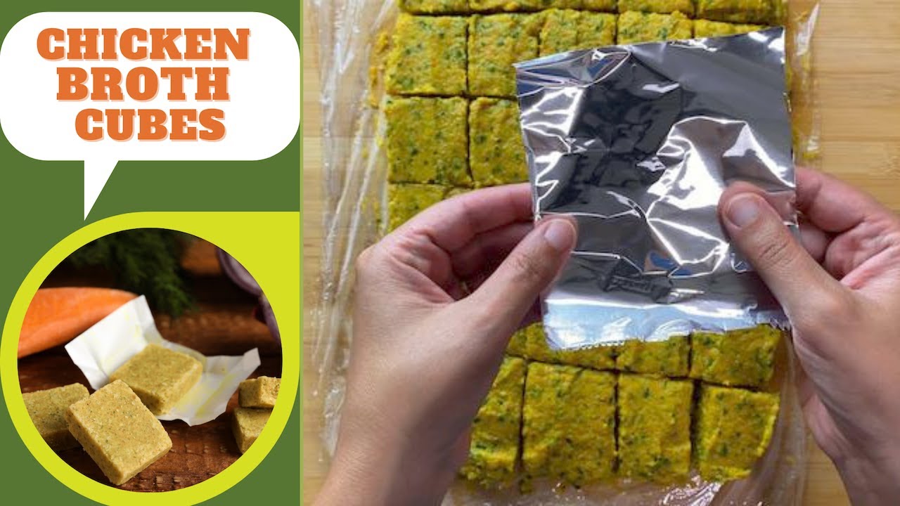 Homemade Chicken Bouillon Cubes without Preservatives or harm DIY like a Pro