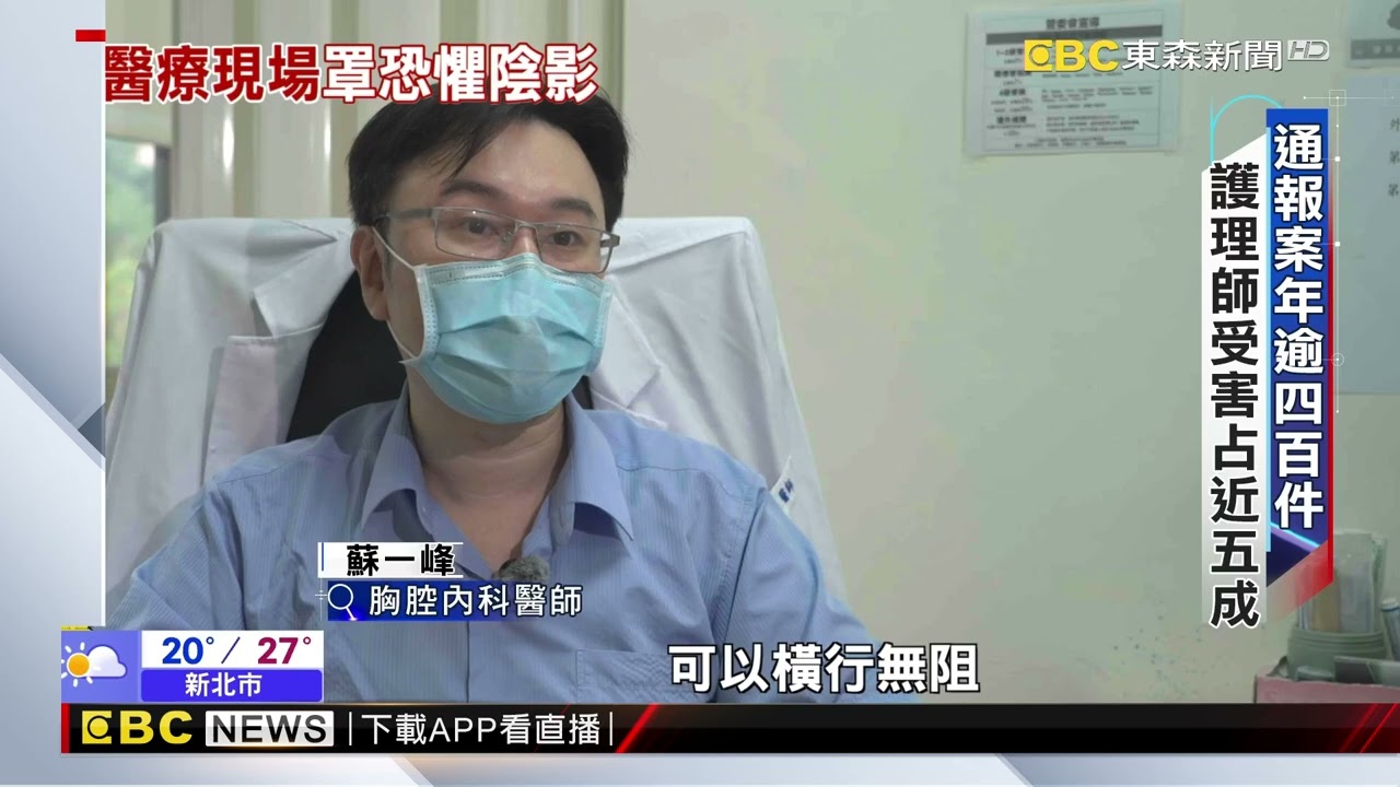 診間濺血！ 醫療暴力年逾400件 恐懼蔓延醫界【東森深度報導】@newsebc
