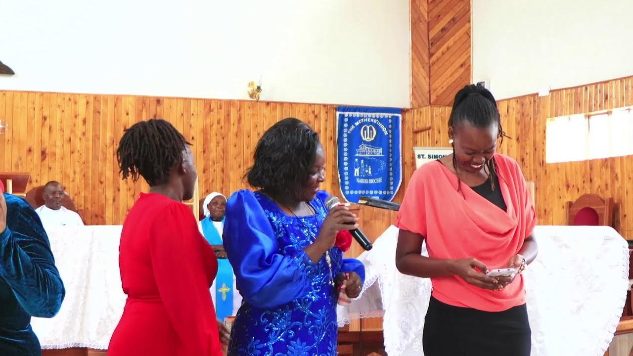 Ack St Simon And Rev Peter Muraguri Church Service