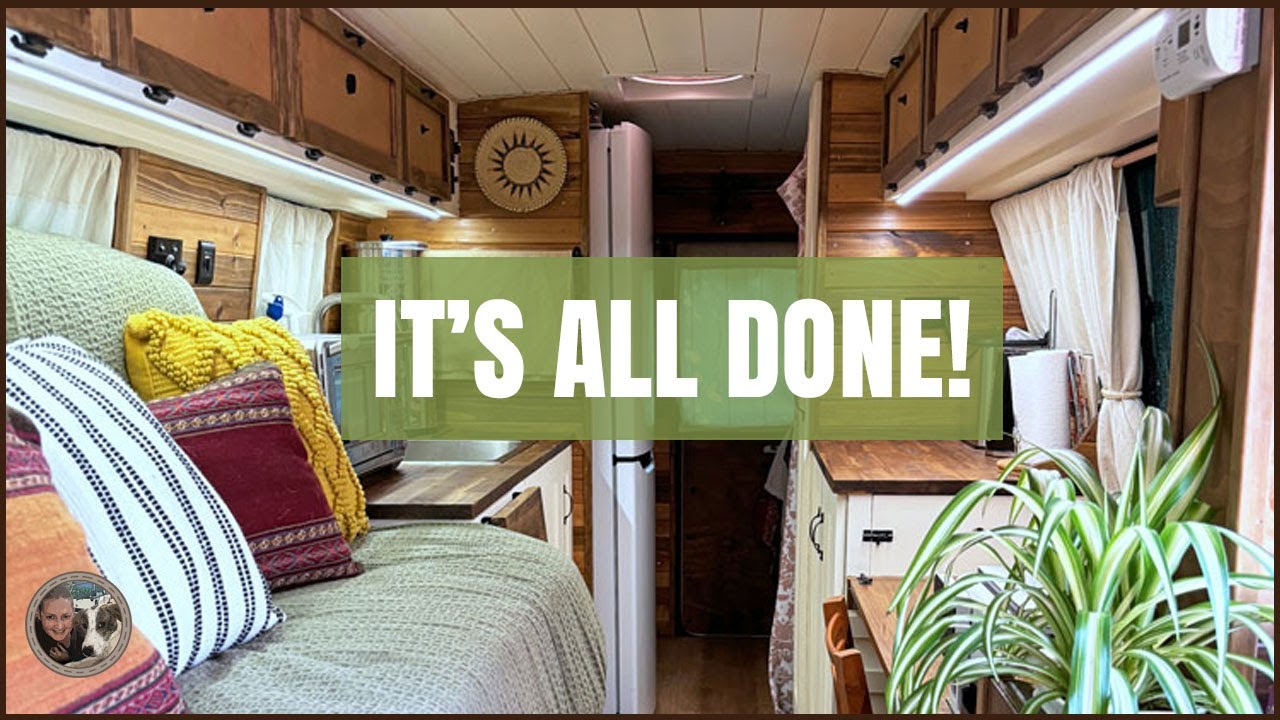 Toyota Coaster Bus Conversion to Motorhome - 2024 Progress Recap