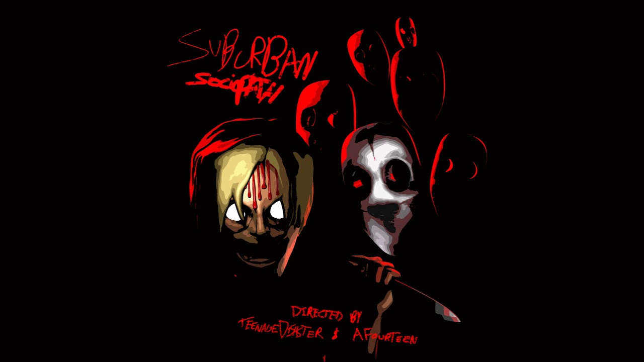 Afourteen - SUBURBAN SOCIOPATH (ft. Teenage Disaster)