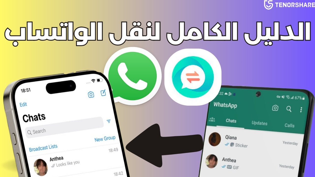 دليل استخدام iCareFone Transfer لنقل الواتساب من الاندرويد إلى الايفون 2025