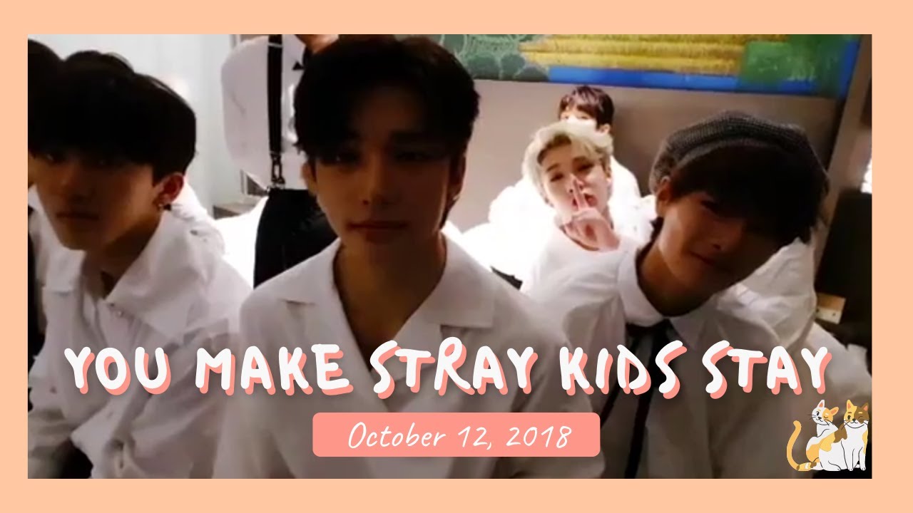 [Older Stray Kids Live] 181012 You make Stray Kids stay