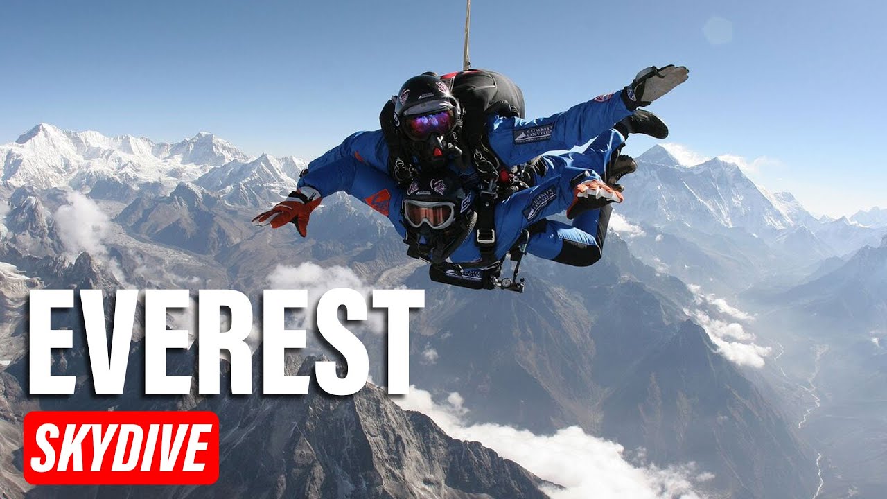 Ever Wondered What It&rsquo;s Like to Skydive Over Mount Everest?